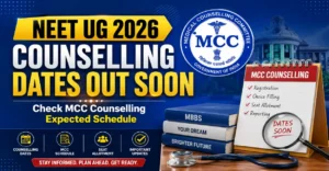 NEET UG 2026 Counselling Dates