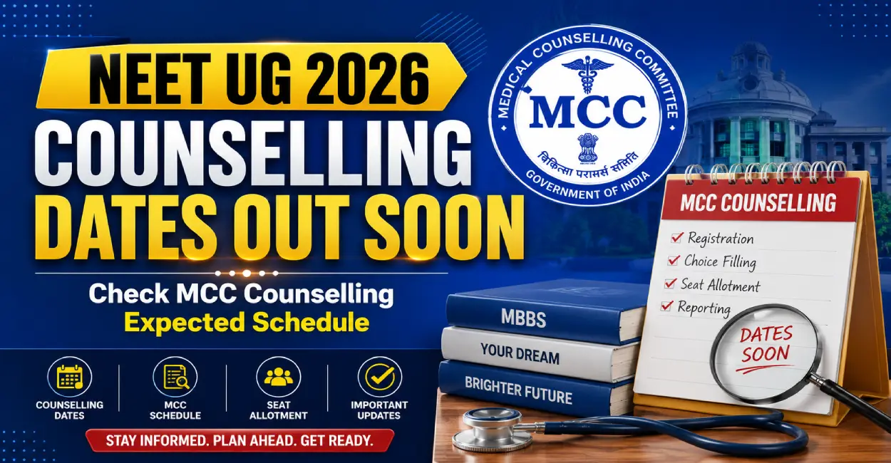 NEET UG 2026 Counselling Dates