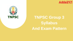 tnpsc group 3 syllabus