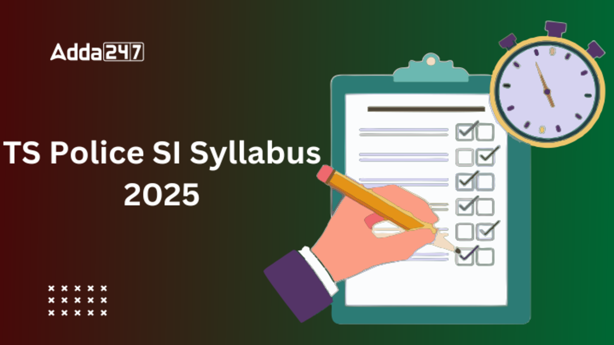 TS Police SI Syllabus