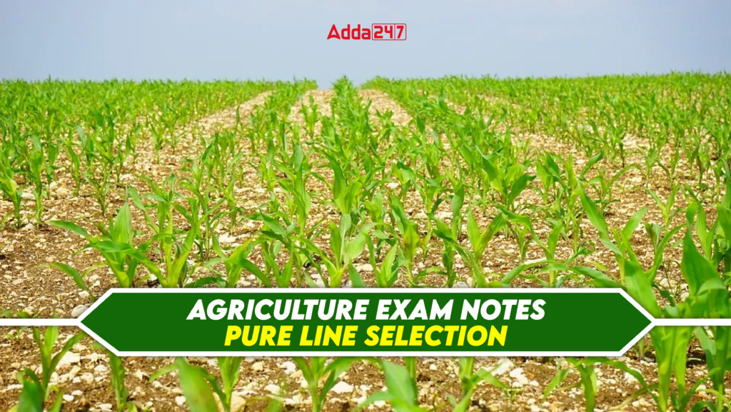 Pure-Line Selection, Breeding Methods in Crop Plants