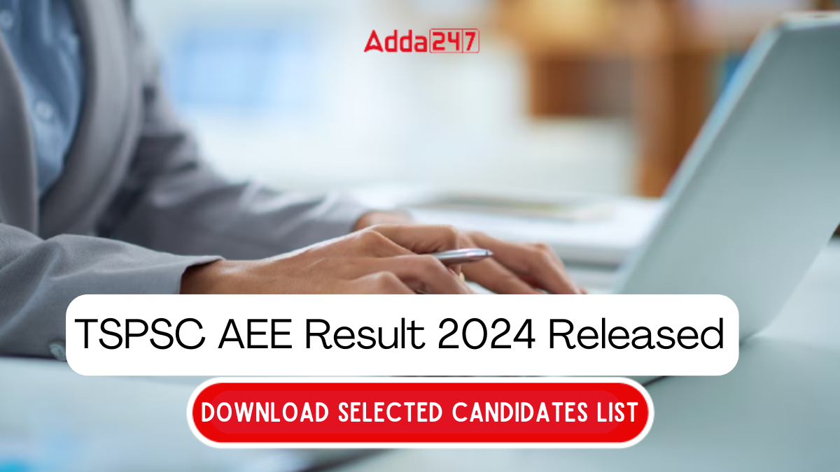 TSPSC AEE Result 2024 Out