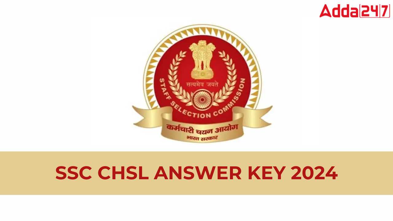 SSC CHSL Tier 2 Answer Key 2024