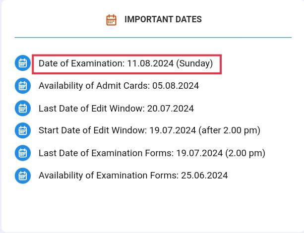RUHS BSc Nursing Exam Date