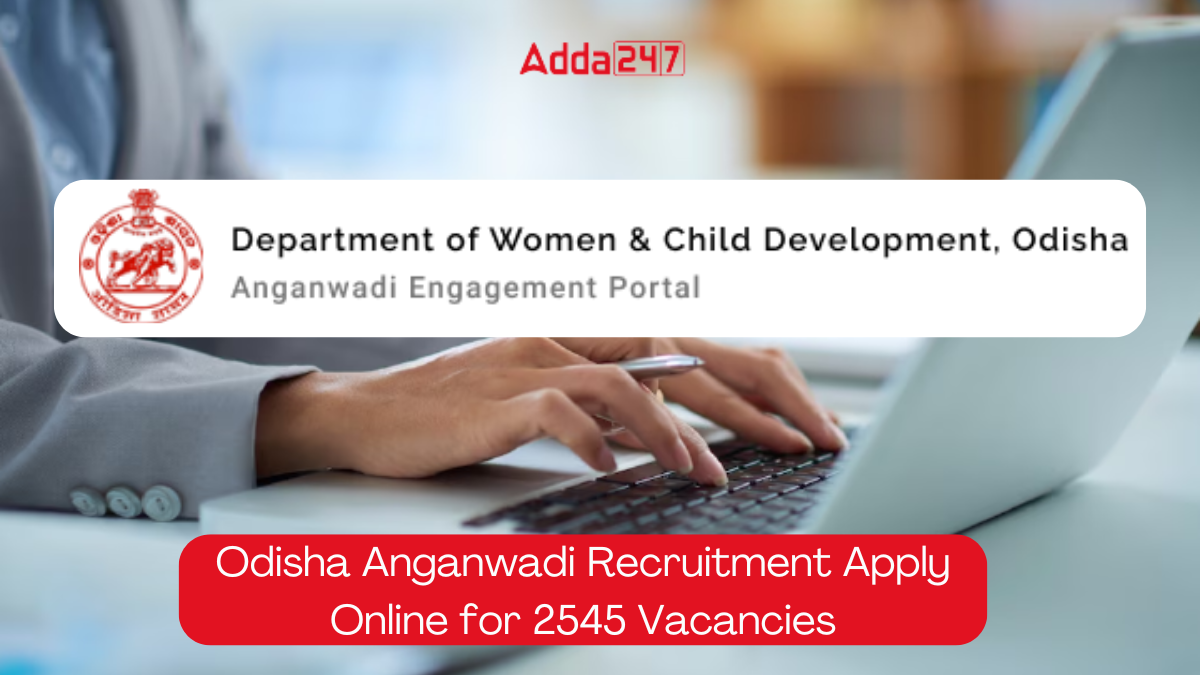Odisha Anganwadi Apply Online 2024