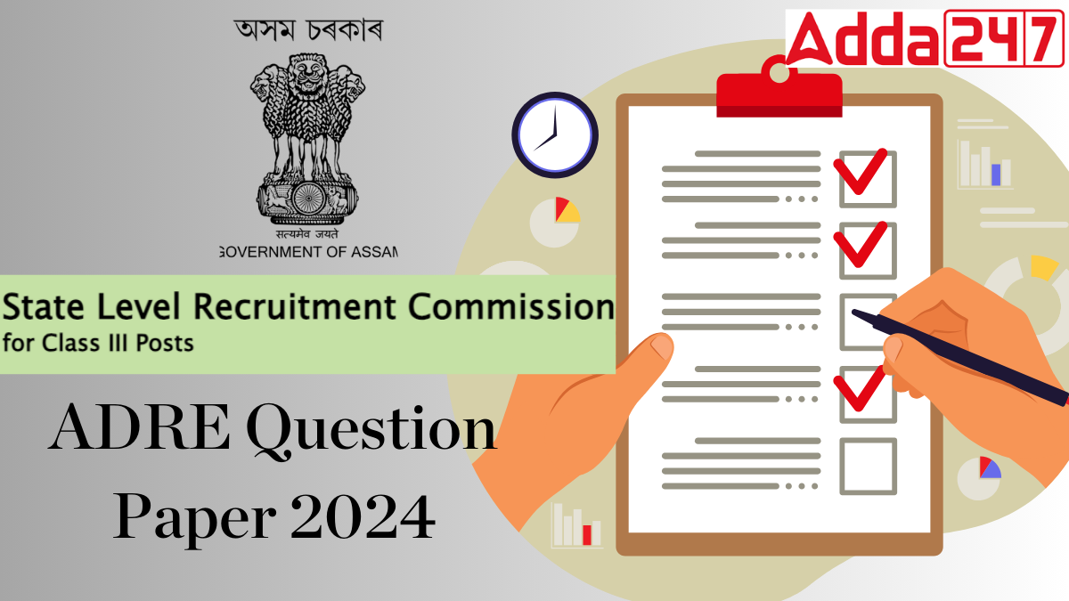 ADRE Question Paper 2024