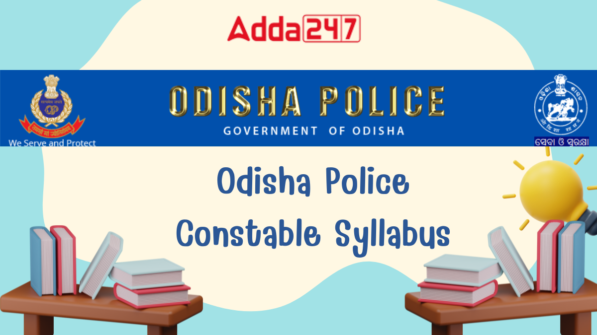 Odisha Police Constable Syllabus