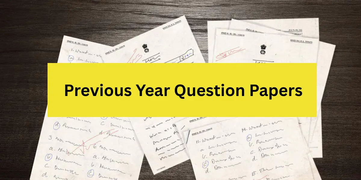 TNPSC Group 5A Previous Year Question Papers