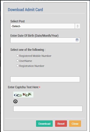 OSSC CGL Admit Card 2024