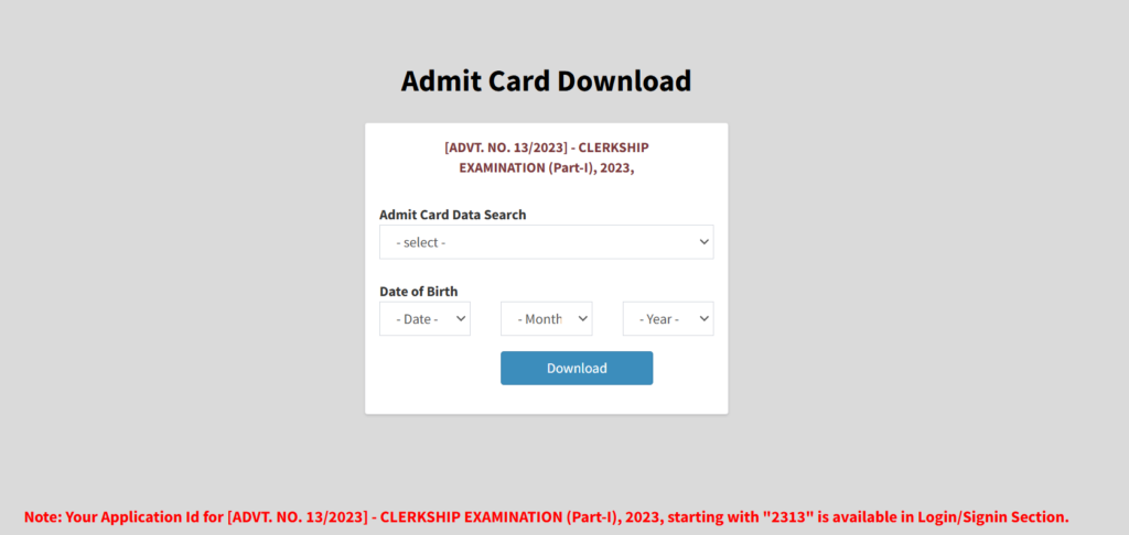 WBPSC Clerkship Admit Card 2024 Out, Download Link Here_4.1