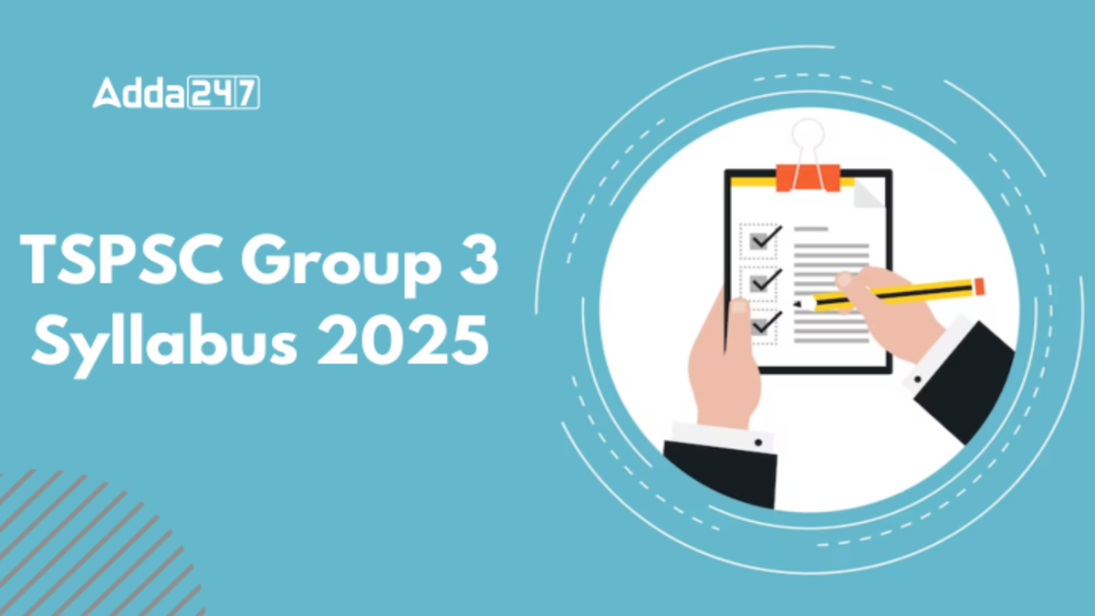 TSPSC Group 3 Syllabus
