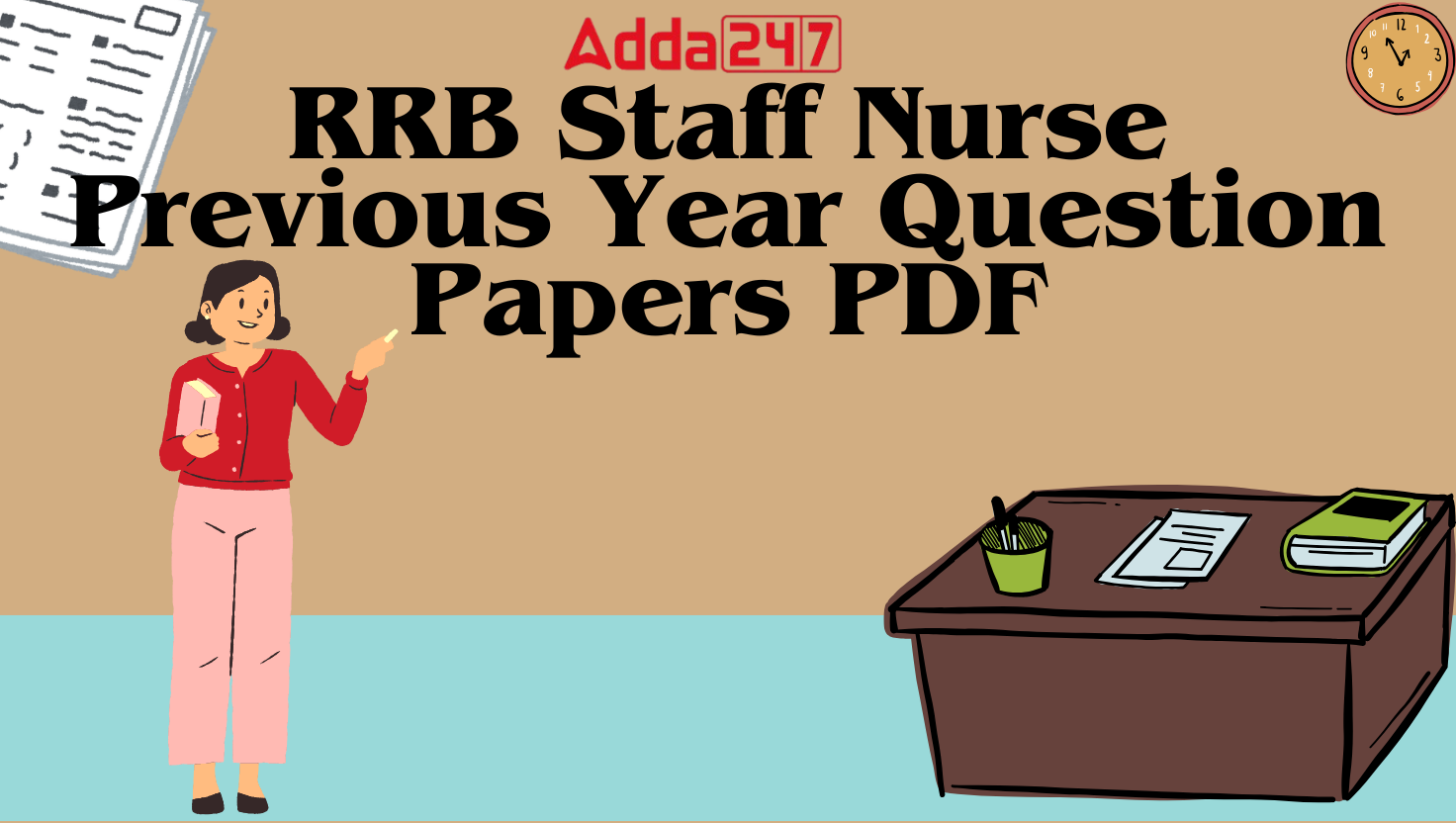 RRB Staff Nurse Previous Year Question Papers PDF