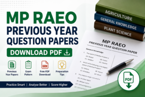 MP RAEO Previous Year Question Papers