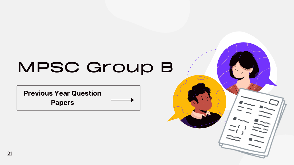_MPSC Group B (Assistant Section Officer) Previous Year Question Papers