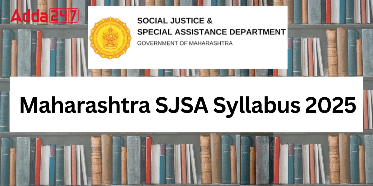Maharashtra SJSA Syllabus 2025