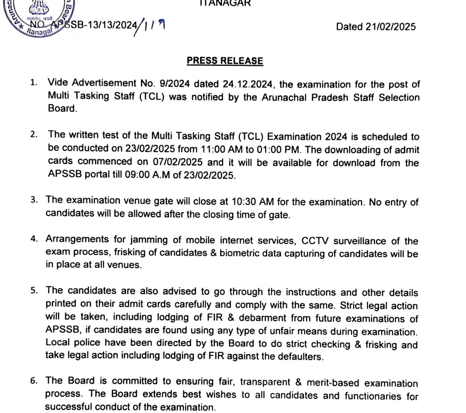 APSSB MTS Admit Card 2025 Out, Download Link Active_4.1
