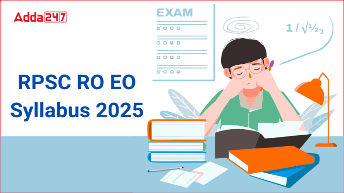 RPSC RO EO Syllabus