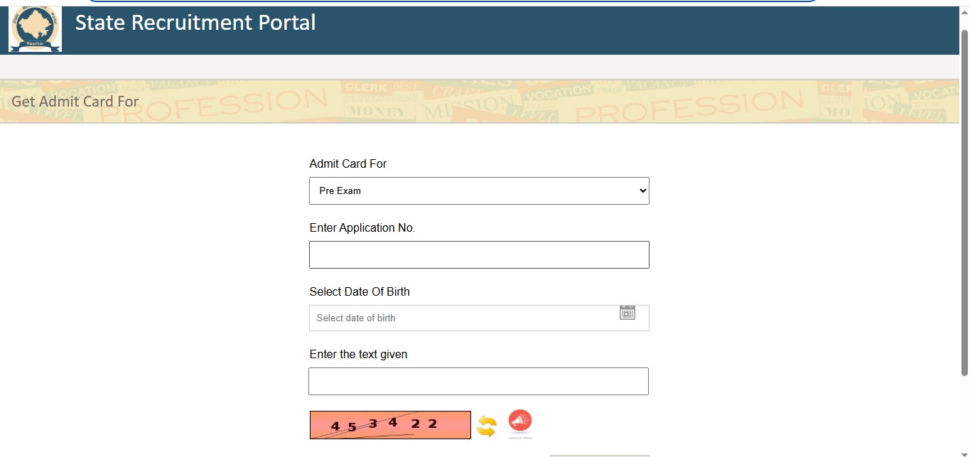 RPSC EO RO Admit Card 2025