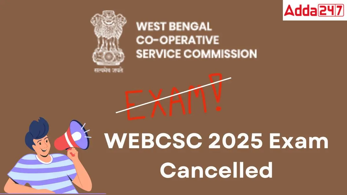 WEBCSC 2025 Exam Cancelled
