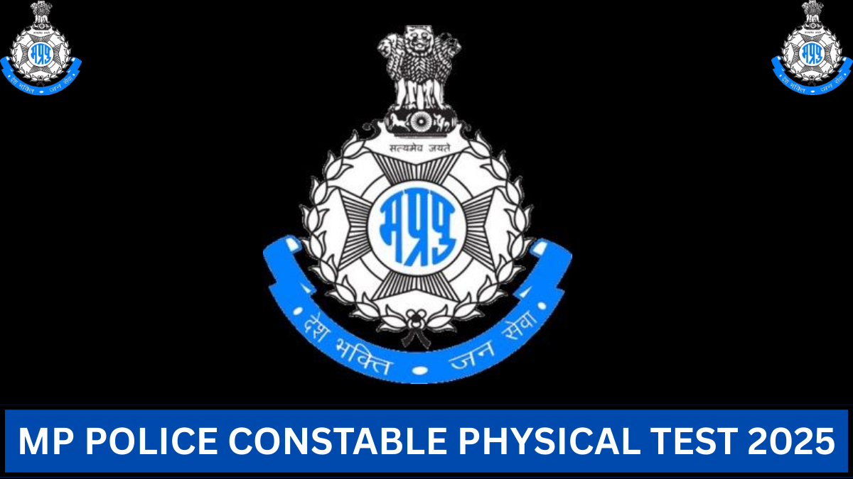 MP Police Constable Physical Test 2025