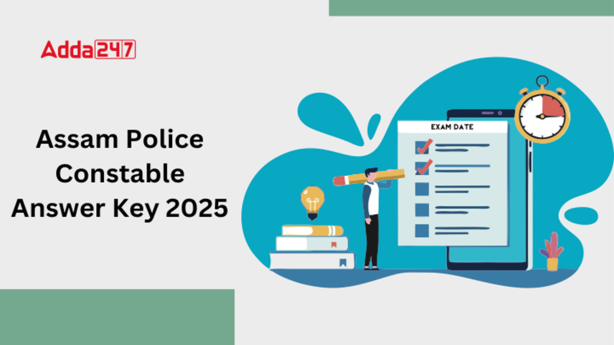 Assam Police Constable Answer Key 2025