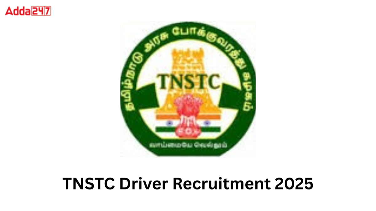 TNSTC Driver Recruitment 2025