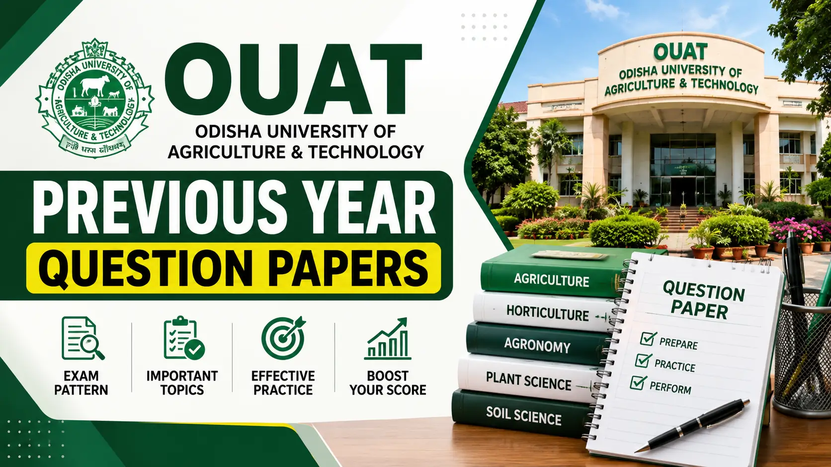 OUAT Previous Year Question Papers