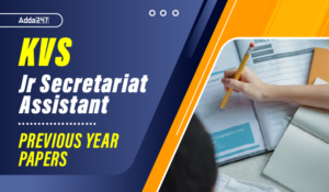 KVS Junior Secretariat Assistant Previous Year Question Papers, Download PDF