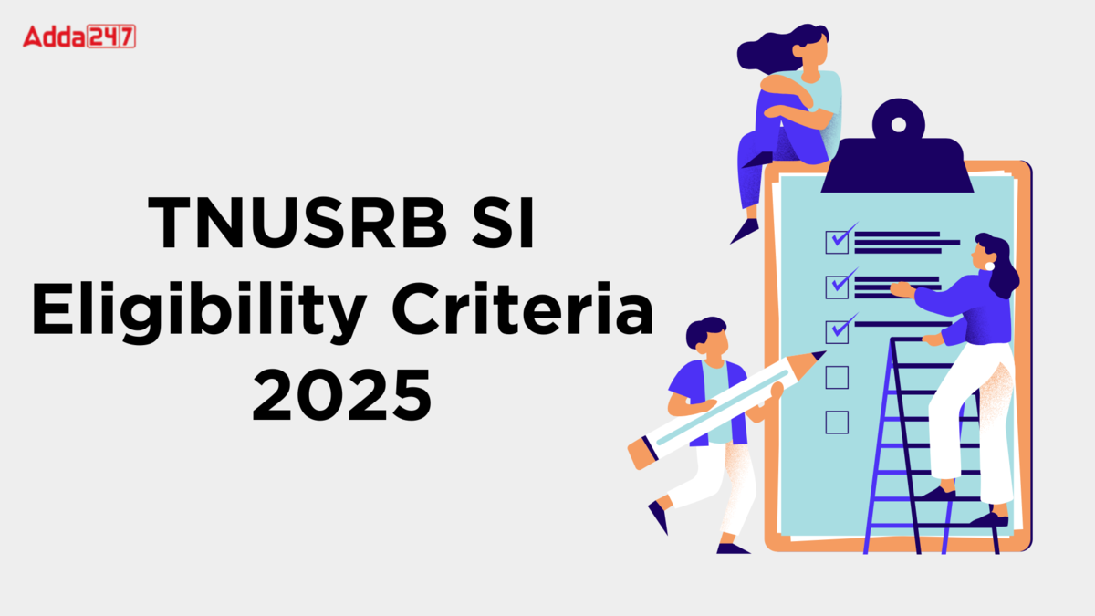 TNUSRB SI Eligibility