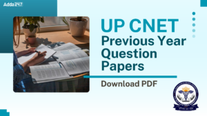 UP CNET Previous Year Question Papers
