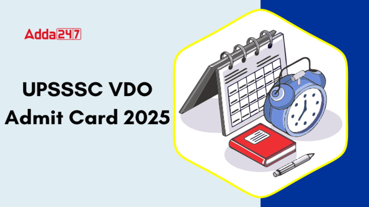 UPSSSC VDO Admit Card 2025