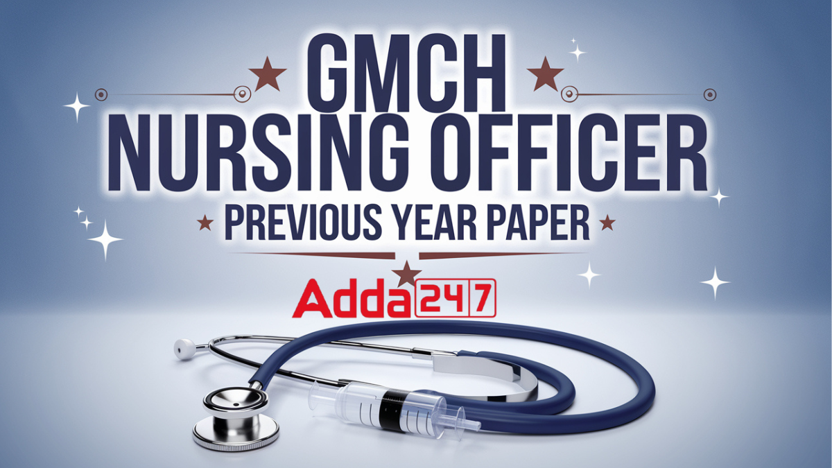 GMCH Nursing Officer Previous Year Paper