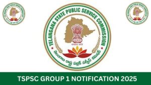 TSPSC Group 1 Notification 2025