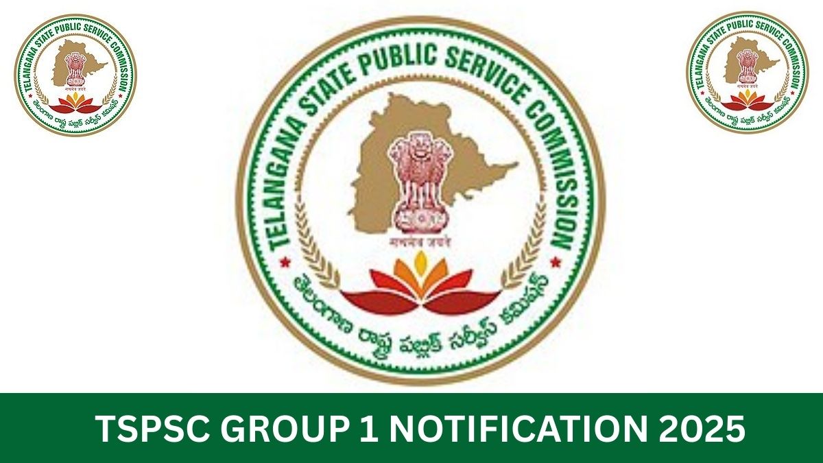 TSPSC Group 1 Notification 2025