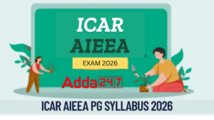 ICAR AIEEA PG Syllabus 2026, Check Subject-Wise Syllabus