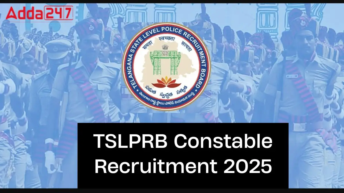 Telangana Police Constable Notification 2025