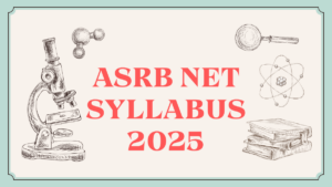 asrb net syllabus