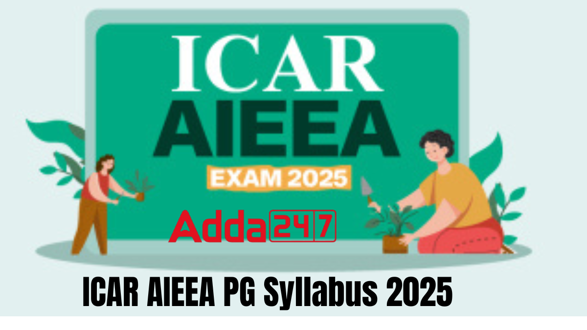 ICAR AIEEA PG Syllabus