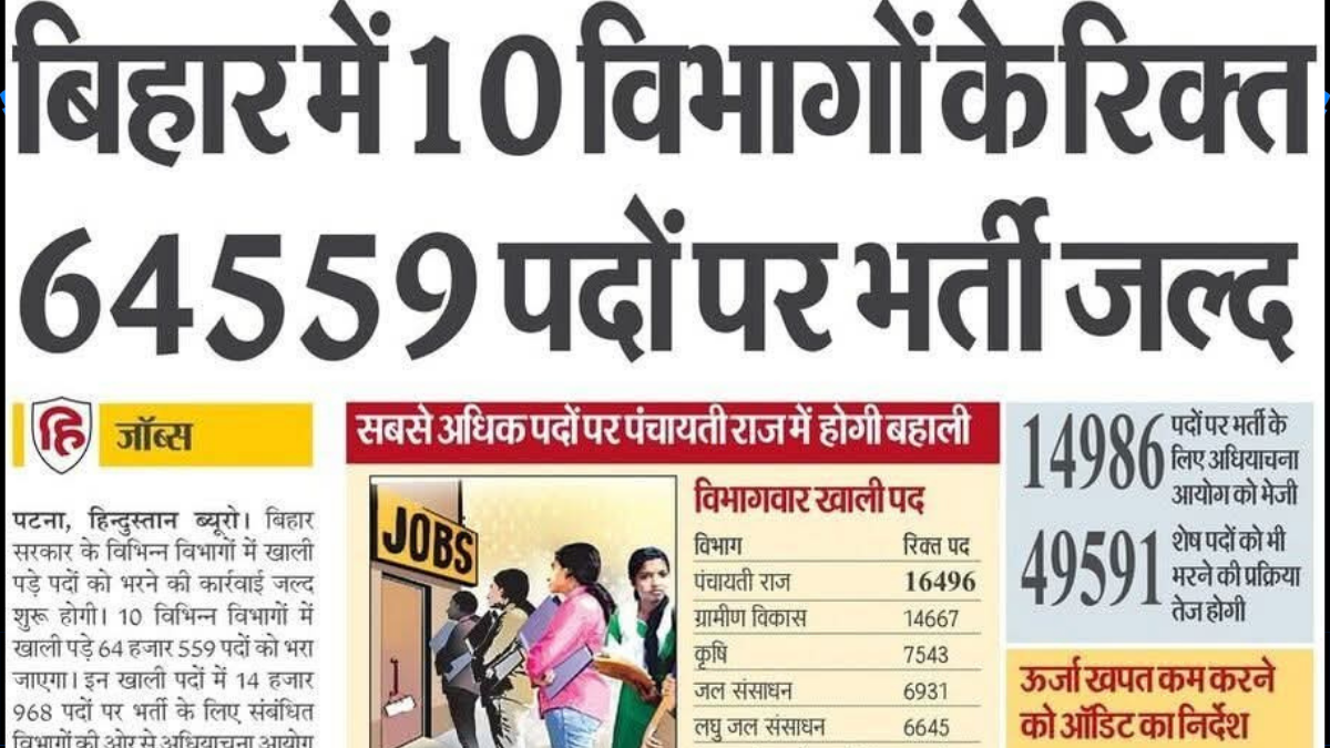 Bihar Vacancy 2025