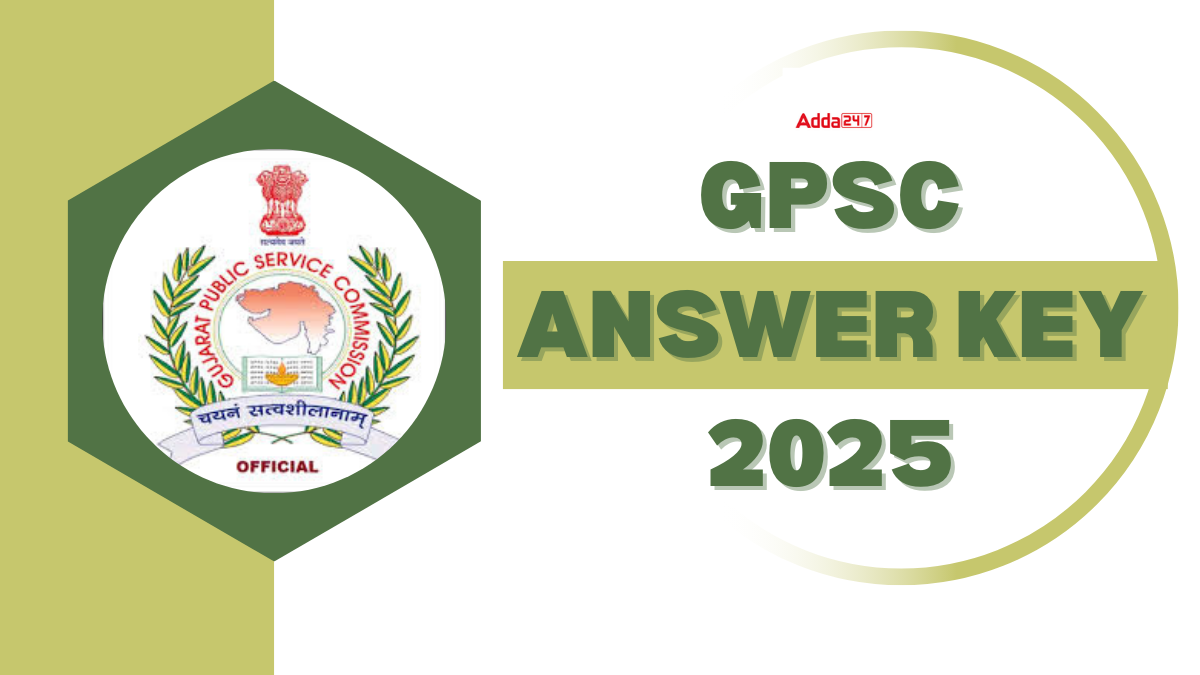 GPSC Answer Key 2025