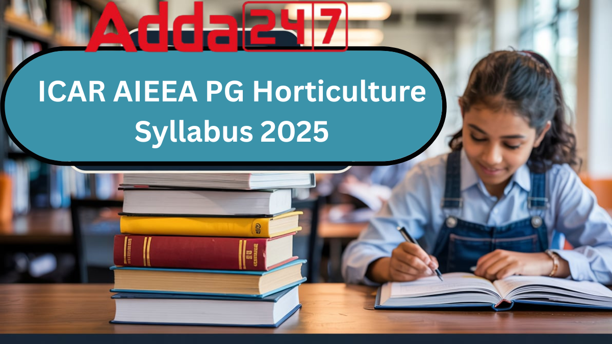 ICAR AIEEA PG Horticulture Syllabus