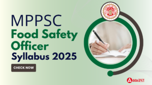 MP FSO Syllabus 2025