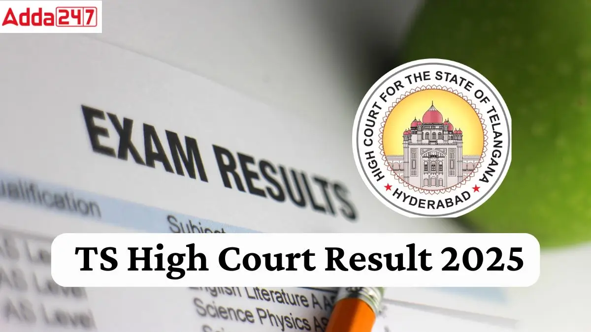 Telangana High Court Result 2025