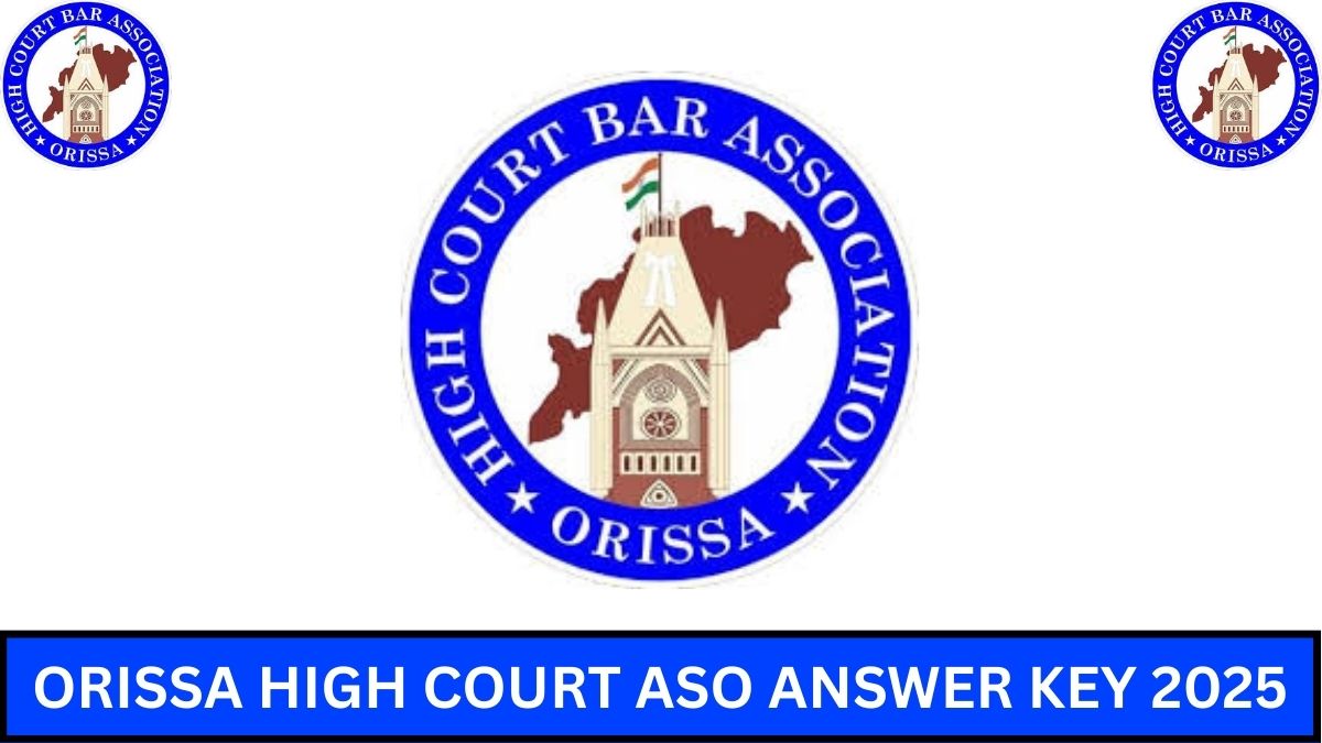 Orissa High Court ASO Answer Key 2025