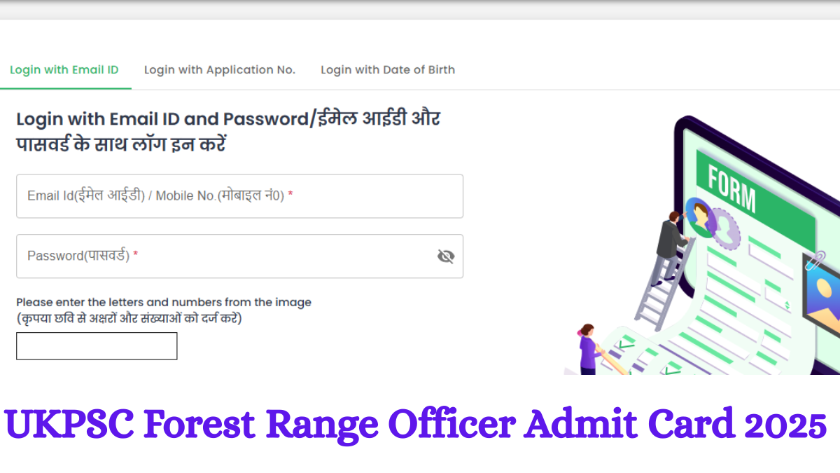 UKPSC Forest Range Officer Admit Card 2025