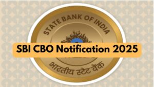 SBI CBO Exam Date 2025