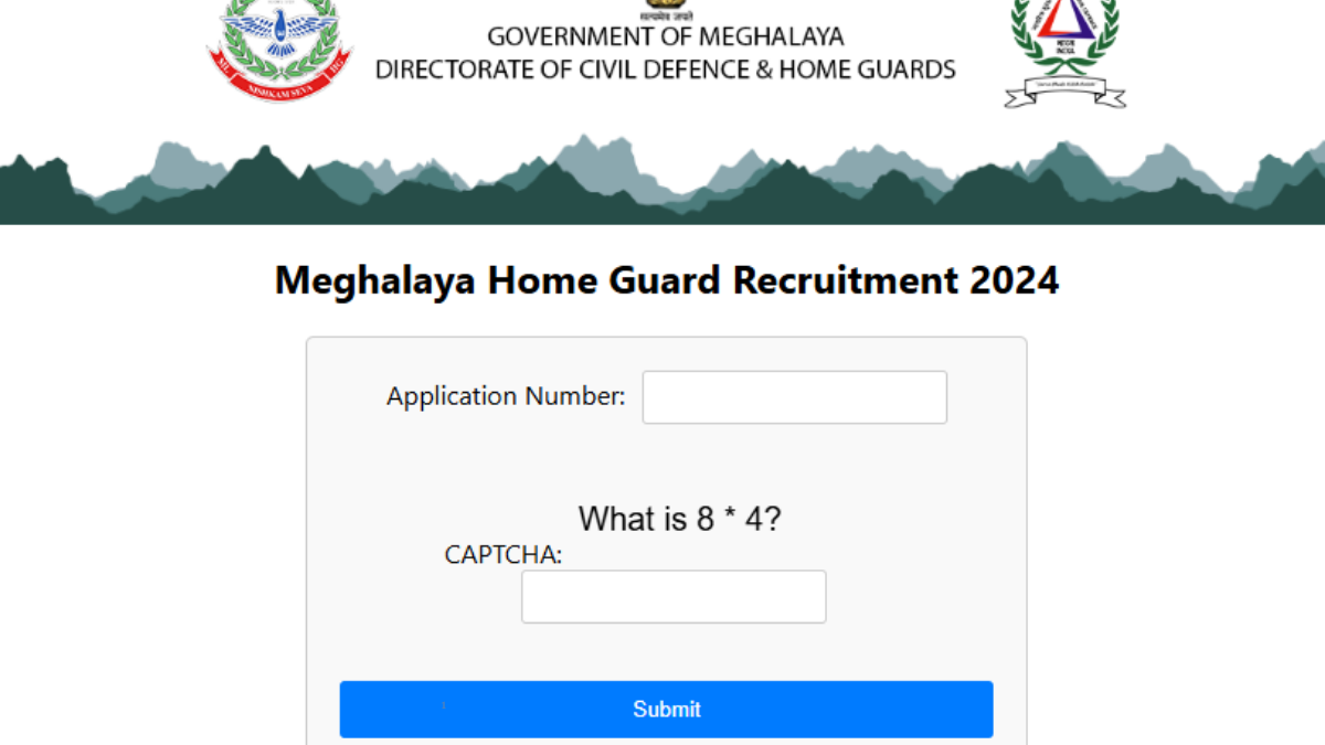 Meghalaya Police Admit Card 2025