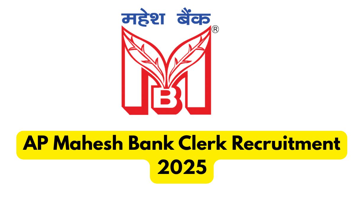 AP Mahesh Bank Clerk Recruitment 2025
