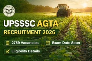UPSSSC AGTA Exam Date 2026 Out Soon, Check Exam Schedule & Important Dates