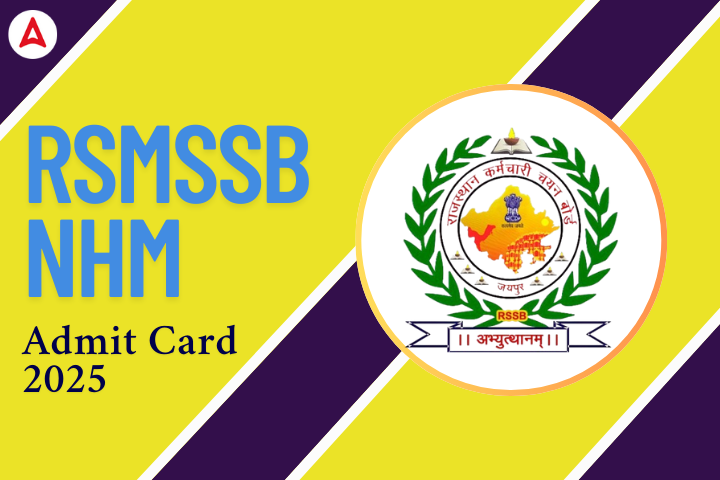 RSMSSB NHM Admit Card 2025